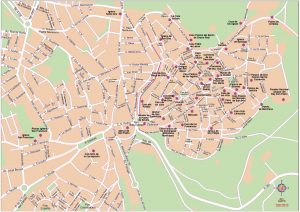 Carmona mapa vectorial illustrator eps