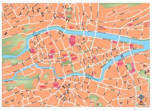 Cork mapa vectorial illustrator eps editable Cork mapa vectorial illustrator eps editable