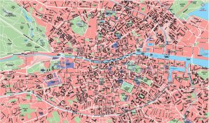 Dublin mapa vectorial illustrator eps editable Dublin mapa vectorial illustrator eps editable
