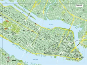 New York mapa vectorial illustrator eps New York mapa vectorial illustrator eps