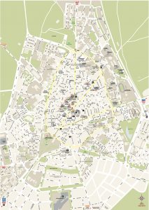 Ciudad Real mapa vectorial illustrator eps