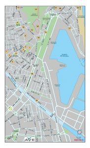 Malaga mapa vectorial illustrator eps Ave
