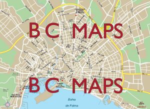 Palma Mapa vectorial illustrator eps editable AM Palma Mapa vectorial illustrator eps editable AM