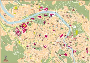 Bilbao vector map eps illustrator