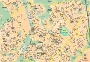Lille mapa vectorial illustrator eps