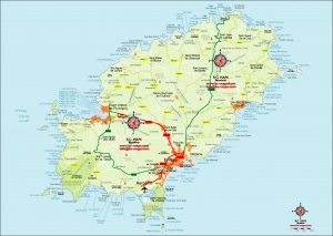 Ibiza mapa vectorial illustrator eps A3 Ibiza mapa vectorial illustrator eps A3