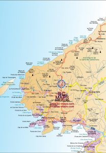 Mallorca mapa vectorial illustrator eps ai parcial Mallorca mapa vectorial illustrator eps ai parcial