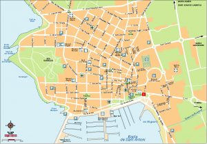 San Antonio de Portmany mapa vectorial illustrator eps ai