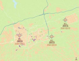Elche AM mapa vectorial illustrator eps ai cc