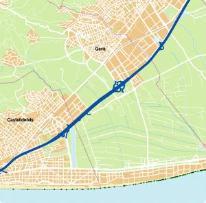 Gava mapa vectorial illustrator eps ai cc