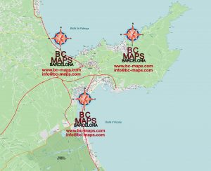 Alcudia-mapa-plano-vectorial-illustrator-eps-editable