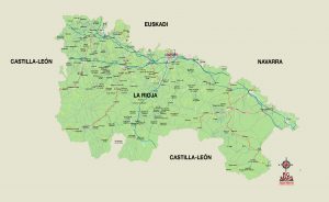 Mapa vectorial illustrator municipios La Rioja con carreteras Mapa vectorial illustrator municipios La Rioja con carreteras