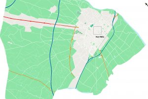 Vila-real mapa vectorial illustrator eps Vila-real mapa vectorial illustrator eps