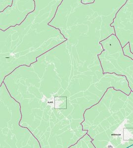 Alaró mapa vectorial illustrator eps