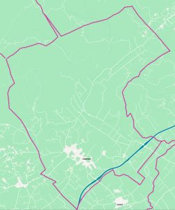 Campanet mapa vectorial illustrator eps