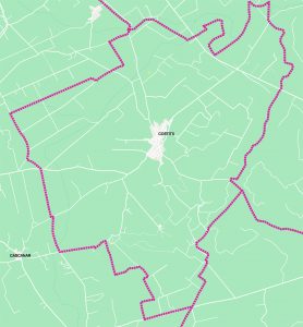 Costitx mapa vectorial illustrator eps