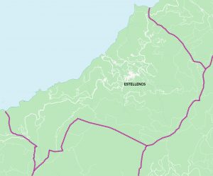 Estellencs mapa vectorial illustrator eps Estellencs mapa vectorial illustrator eps