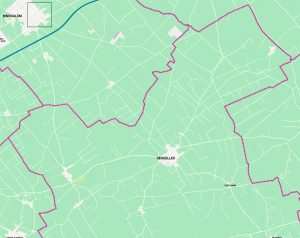 Sencelles mapa vectorial illustrator eps