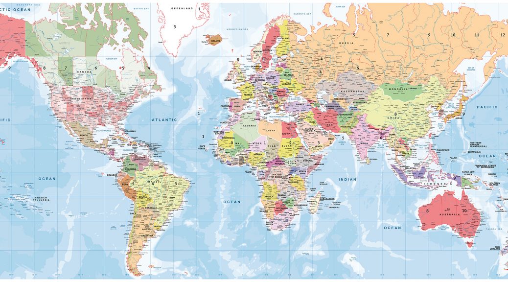 Maxam mural mapamundi