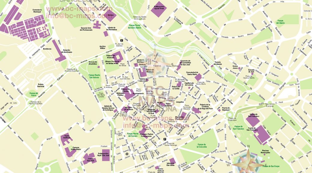 Guadalajara mapa vectorial illustrator eps si cc