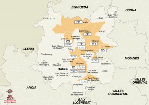 Mapa vectorial del Bages Memora