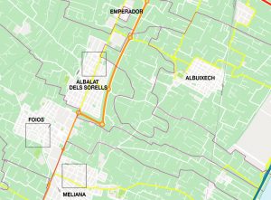 Albalat dels Sorells mapa vectorial illustrator eps Albalat dels Sorells mapa vectorial illustrator eps