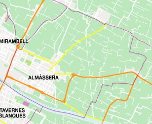 Almassera mapa vectorial illustrator eps Almassera mapa vectorial illustrator eps