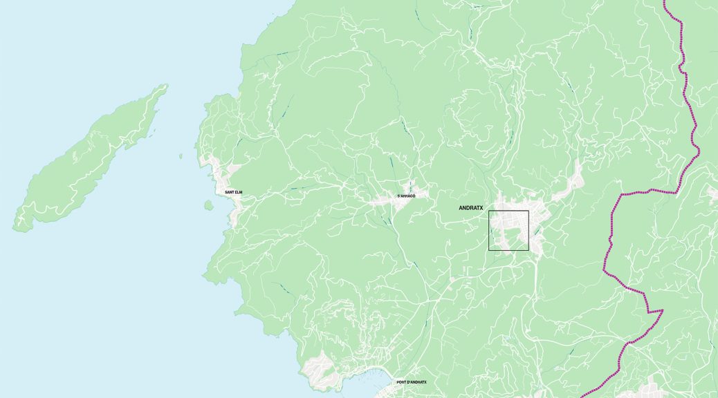 Andratx mapa vectorial illustrator eps