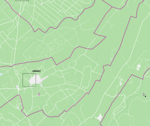 Ariany mapa vectorial illustrator eps