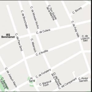 Benimanet mapa vectorial illustrator eps zoom Benimanet mapa vectorial illustrator eps zoom