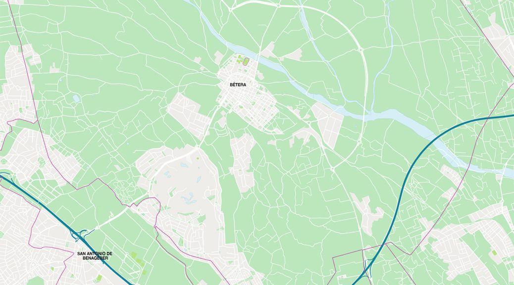 Betera mapa vectorial illustrator eps