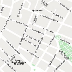 Betera mapa vectorial illustrator eps zoom