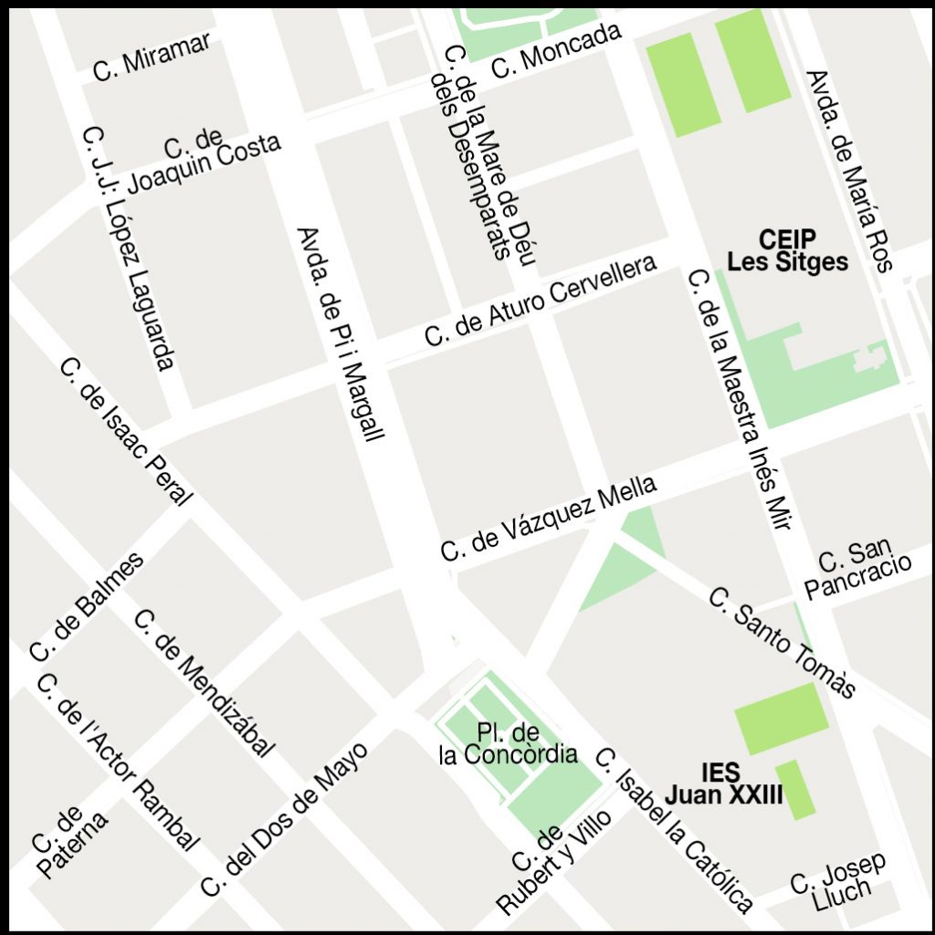 Burjassot mapa vectorial illustrator eps zoom