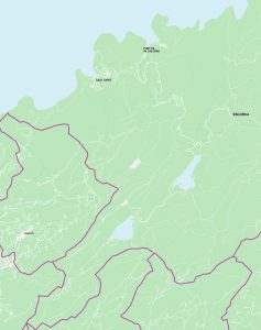 Escorca mapa vectorial illustrator eps