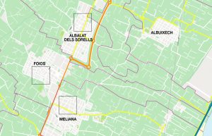 Foios mapa vectorial illustrator eps Foios mapa vectorial illustrator eps