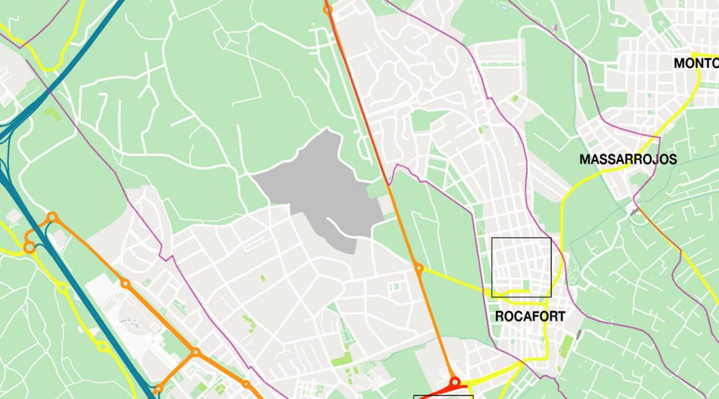 Godella mapa vectorial illustrator eps