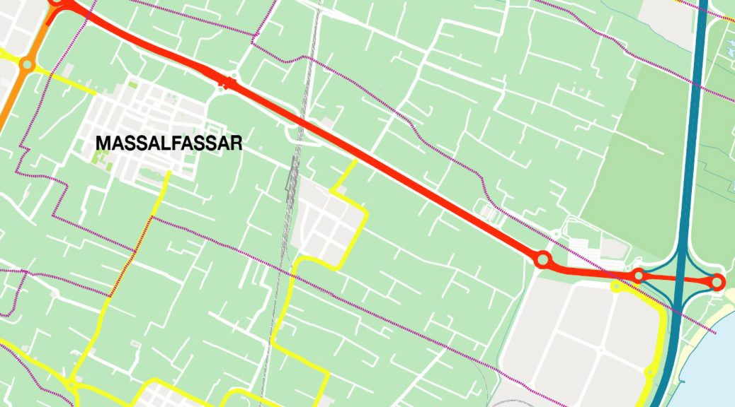 Massalfassar mapa vectorial illustrator eps