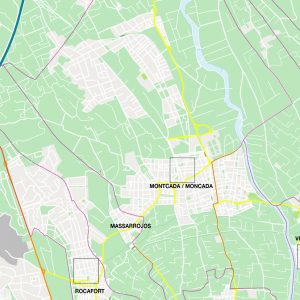 Montcada Moncada mapa vectorial illustrator eps Montcada Moncada mapa vectorial illustrator eps