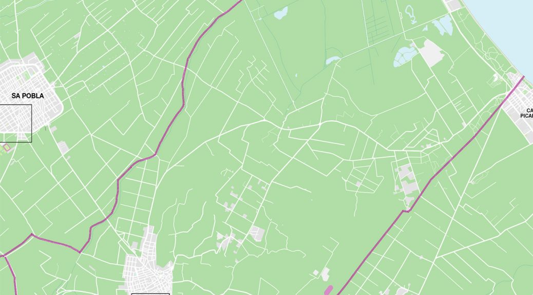 Muro mapa vectorial illustrator eps