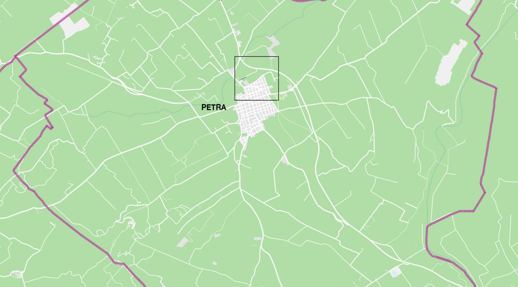 Petra mapa vectorial illustrator eps