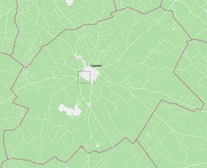 Porreres mapa vectorial illustrator eps