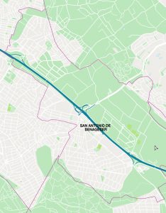 Sant Antoni de Benagerer mapa vectorial illustrator eps Sant Antoni de Benagerer mapa vectorial illustrator eps