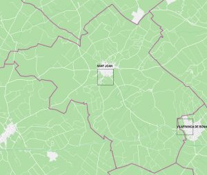 Sant Joan mapa vectorial illustrator eps Sant Joan mapa vectorial illustrator eps