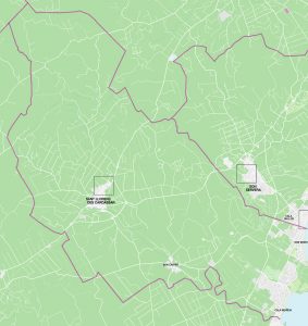 Sant Llorenç des Cardassar mapa vectorial illustrator eps