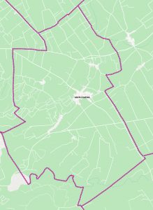 Santa Eugenia mapa vectorial illustrator eps