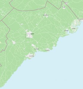 Santanyí mapa vectorial illustrator eps Santanyí mapa vectorial illustrator eps