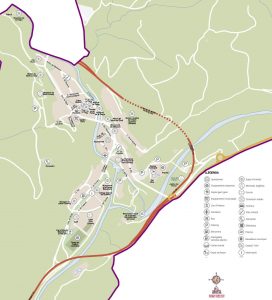 Guardiola de Berguedà mapa vectorial illustrator eps nucli urbà Guardiola de Berguedà mapa vectorial illustrator eps nucli urbà