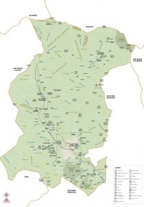 Sant Feliu de Pallerols mapa vectorial illustrator eps municipi Sant Feliu de Pallerols mapa vectorial illustrator eps municipi